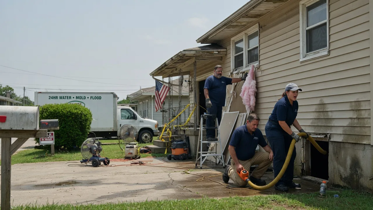 Water Damage Repair in Pine Hall, NC near me
